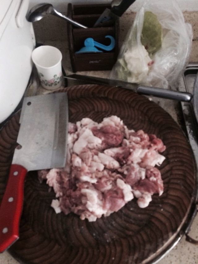 白菜蒸饺的做法图解1