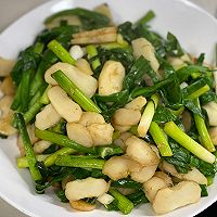 不时不食，荸荠炒大蒜的做法图解5