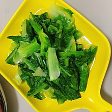 清炒油麦菜
