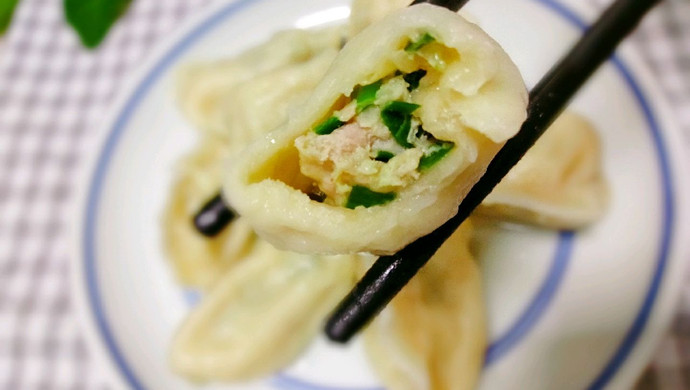 韭菜猪肉饺子