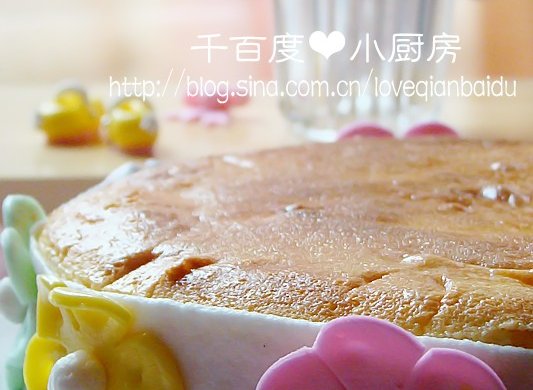轻乳酪蛋糕