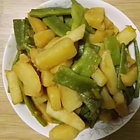 土豆炖豆角的做法图解4