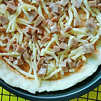 火腿芝士玉米披萨的做法图解12