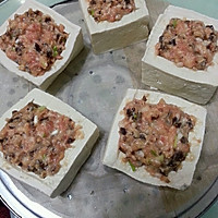 香菇肉泥酿豆腐的做法图解3