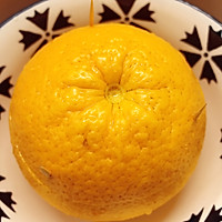 #晒出你的中秋团圆饭#止咳化痰——盐蒸橙子的做法图解7