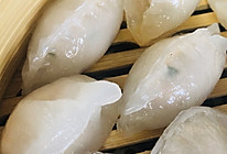 #美食视频挑战赛#虾仁水晶饺，早茶必点的做法