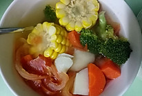 ABC蔬菜汤（宿舍小功率电饭锅）的做法