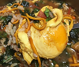 巨好吃暖fufu的营养汤泡饭的做法