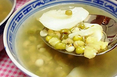 绿豆百合美白汤