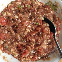 西红柿猪肉包子的做法图解7