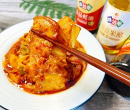 #味达美·名厨汁味正当夏#简易版下饭菜韩式泡菜炒五花肉的做法