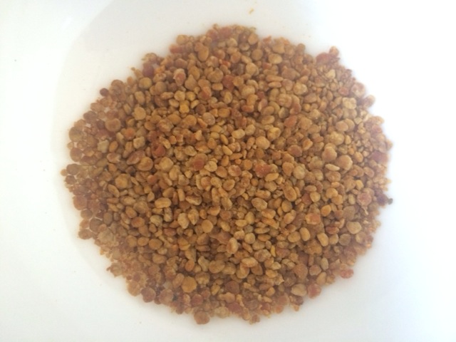 下午茶时光之－－踏雪寻熊（除湿养生的蜜制花粉薏仁糕）的做法图解5