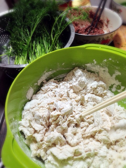 茴香牛肉饼的做法图解1