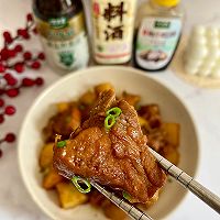 #家乡年味 鲜才够味#土豆炖排骨的做法图解11