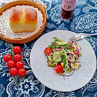 #丘比小能手料理课堂#低脂蔬菜沙拉的做法图解5