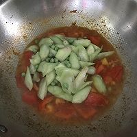 #合理膳食 营养健康进家庭#番茄炒丝瓜的做法图解11