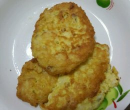 米饭煎饼的做法