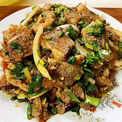 凉拌牛肉