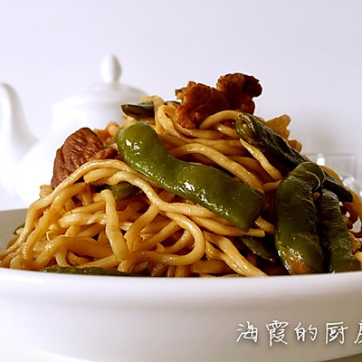 扁豆焖面