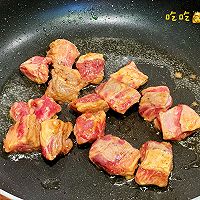 金蒜牛肉粒的做法图解6