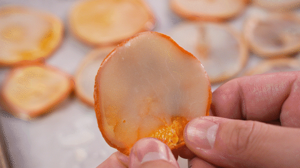 自制薛记同款巧克力柑橘片，酸酸甜甜过情人节的做法图解4
