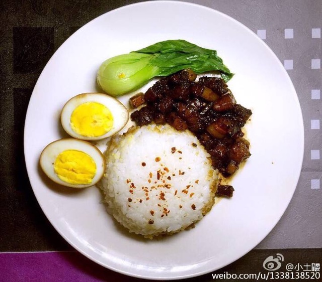 台式卤肉饭