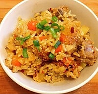 电饭锅快手排骨健康焖饭的做法图解5