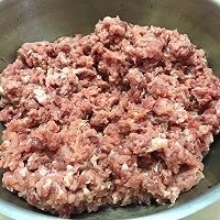 全自制猪肉藕丁馅饺子+皮的做法图解4
