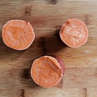 #2021创意料理组——创意“食”光#培根红薯洋葱芝士圈的做法图解1