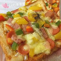 【Linly美食屋】吐司比萨的做法图解7