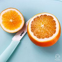 橙子蒸蛋黄的做法图解2
