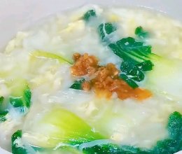 油菜肉蛋后安粉的做法