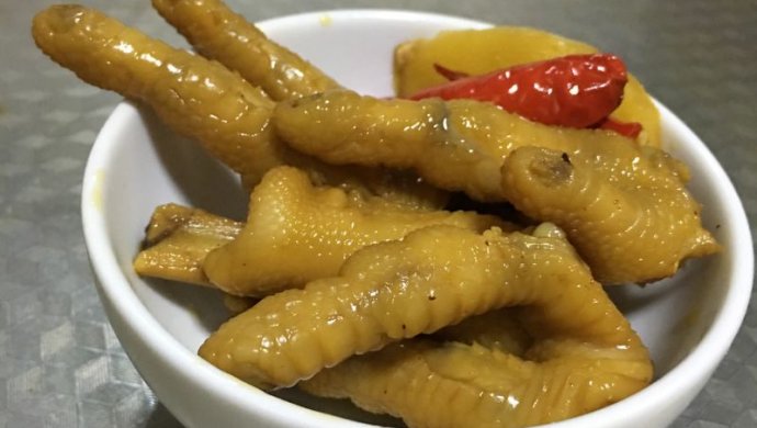 酸辣姜鸡爪