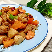 蔓越莓三色鸡丁#莓汁莓味#