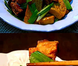 五花肉烩豆腐的做法