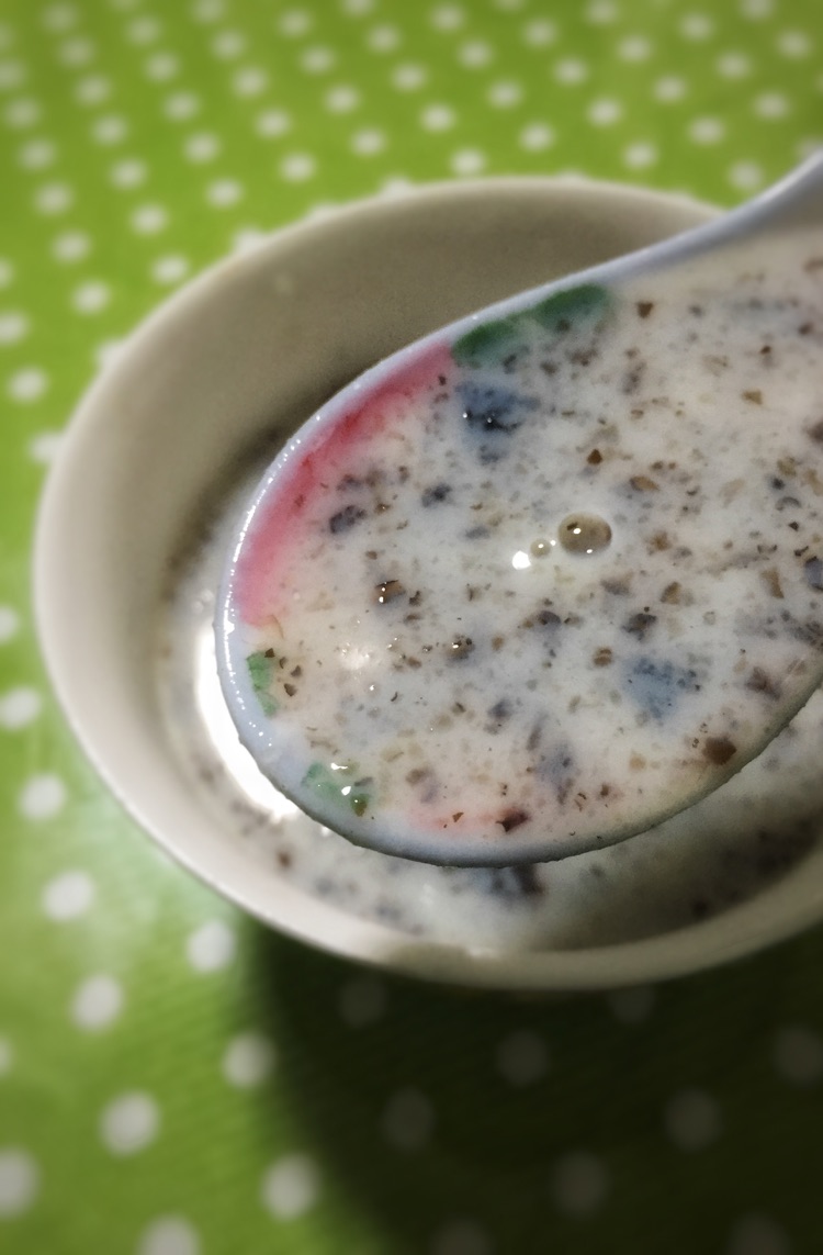 140卡的葛根双耳牛奶羹（低卡）的做法图解4