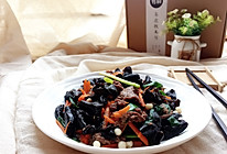 牛肉小炒碗耳的做法