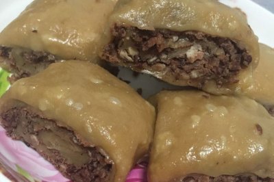 红糖大枣豆沙卷