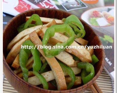 尖椒炒豆干