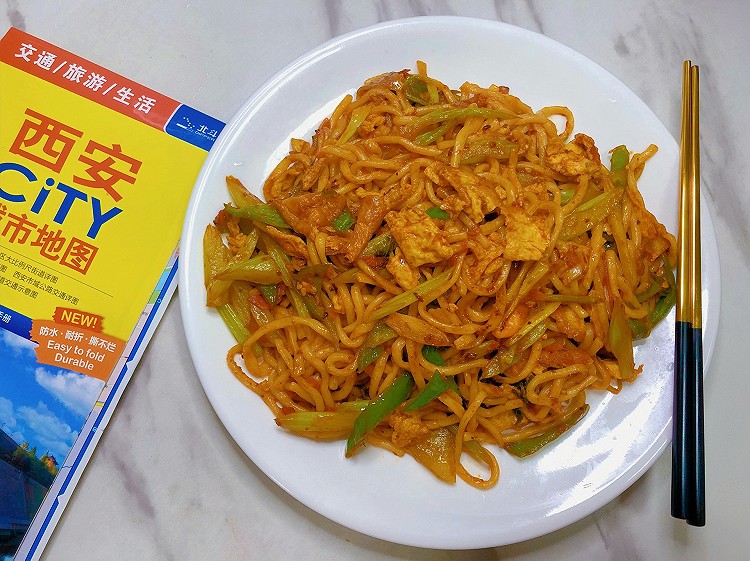 炒拉条-这样做比饭店的还好吃的做法