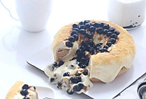黑珍珠豆乳爆浆蛋糕#马卡龙·奶油蛋糕看过来#的做法