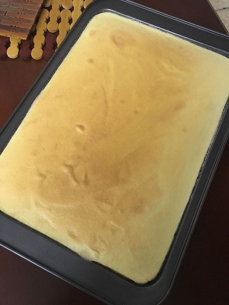 超简单的海绵蛋糕的做法