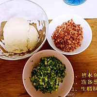 好吃到停不下来的腊肠葱花饼的做法图解1