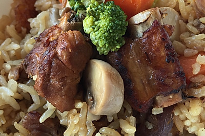 排骨煲仔饭