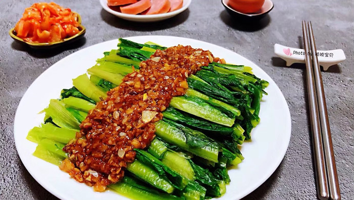 蚝油蒜蓉油麦菜