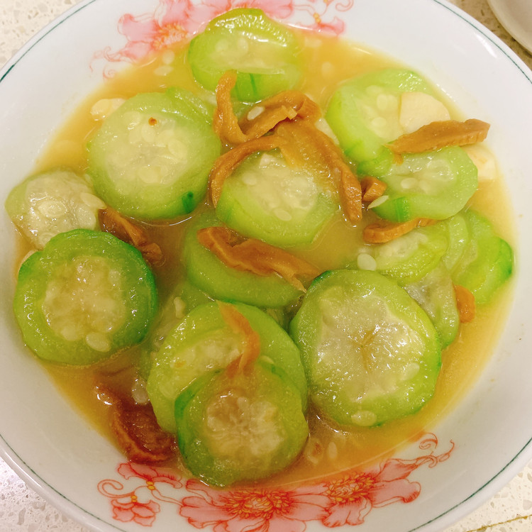 菜脯炒水瓜的做法