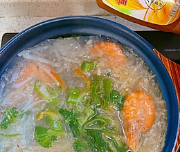 #家乡年味 鲜才够味#白萝卜丝虾汤，太鲜啦！的做法
