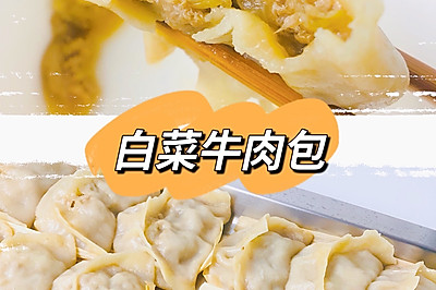 白菜牛肉包