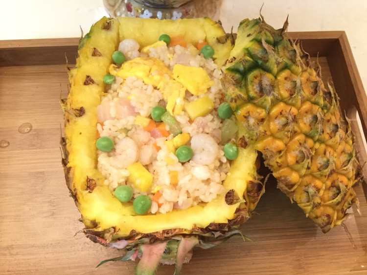 菠萝饭的做法