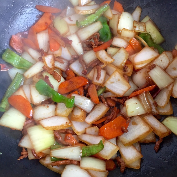 洋葱炒肉丝的做法图解6